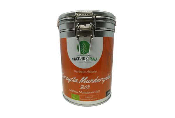 Herbata zielona „Soczysta Mandarynka”100 g BIO, NaturaRaj