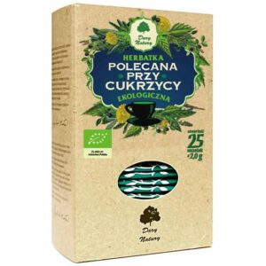 Herbatka polecana przy cukrzycy BIO25 x 2 g DARY NATURY