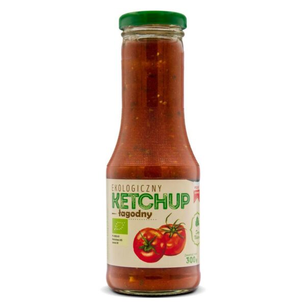 Ketchup pomidorowy łagodny BIO 300 gDARY NATURY