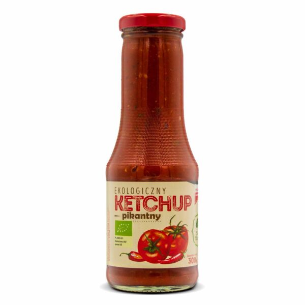 Ketchup pomidorowy pikantny BIO 300 gDARY NATURY