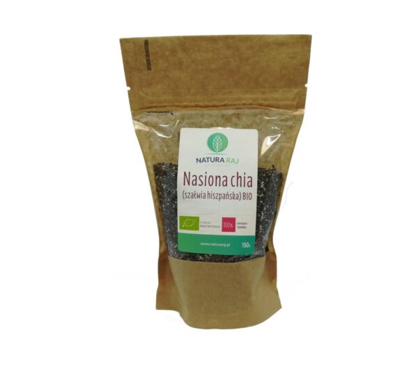 Nasiona chia (szałwia hiszpańska) 150 g Bio NaturaRaj/op. 10 szt.