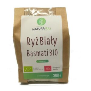 Ryż biały Basmati 300 g Bio NaturaRaj