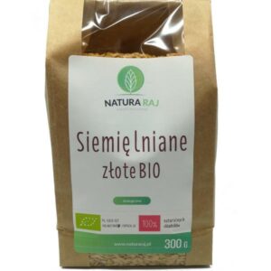 Siemię lniane złote 300 g Bio NaturaRaj