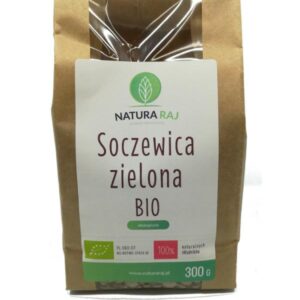 Soczewica zielona 300 g Bio NaturaRaj